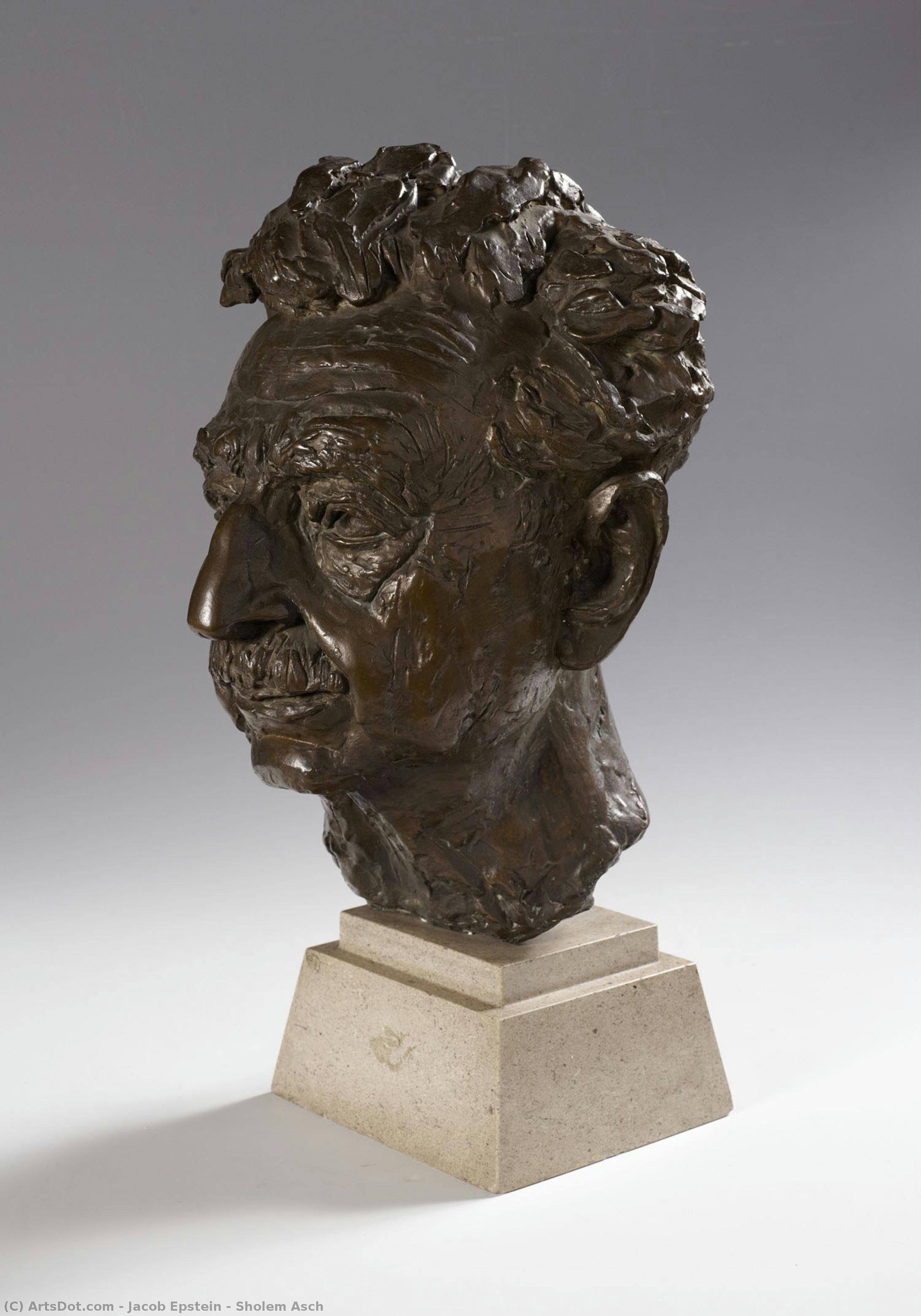 Sholem Asch — Jacob Epstein