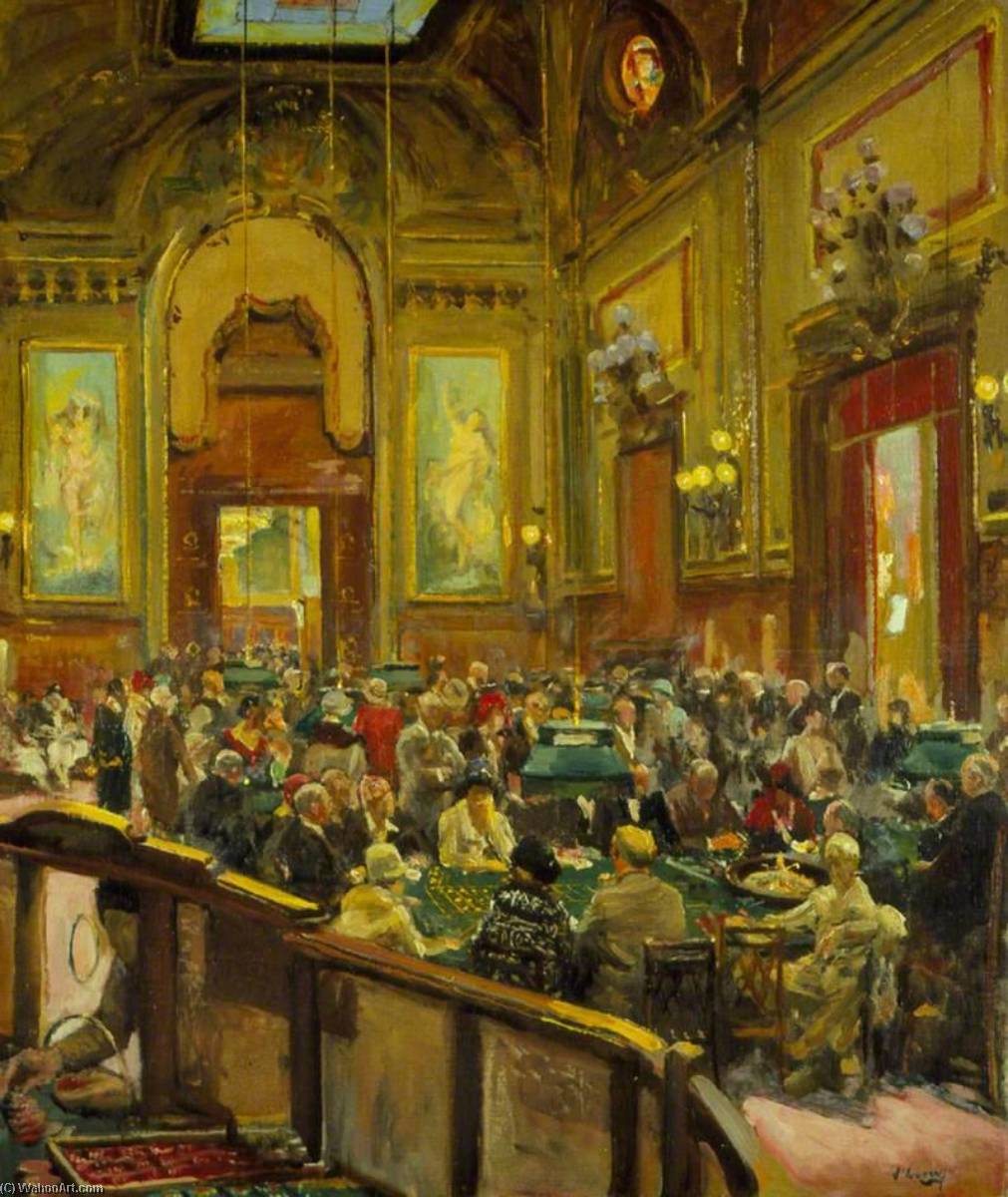 Monte Carlo, Afternoon — Sir John Lavery