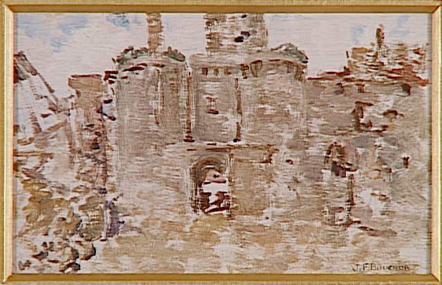Château De Berzy Le Sec, Septembre 1918 — Joseph-félix Bouchor