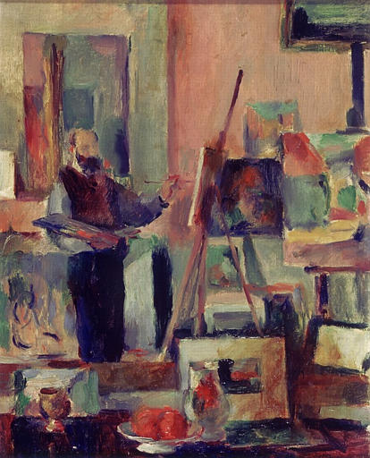 Portrait De L'artiste — Henri Ottmann