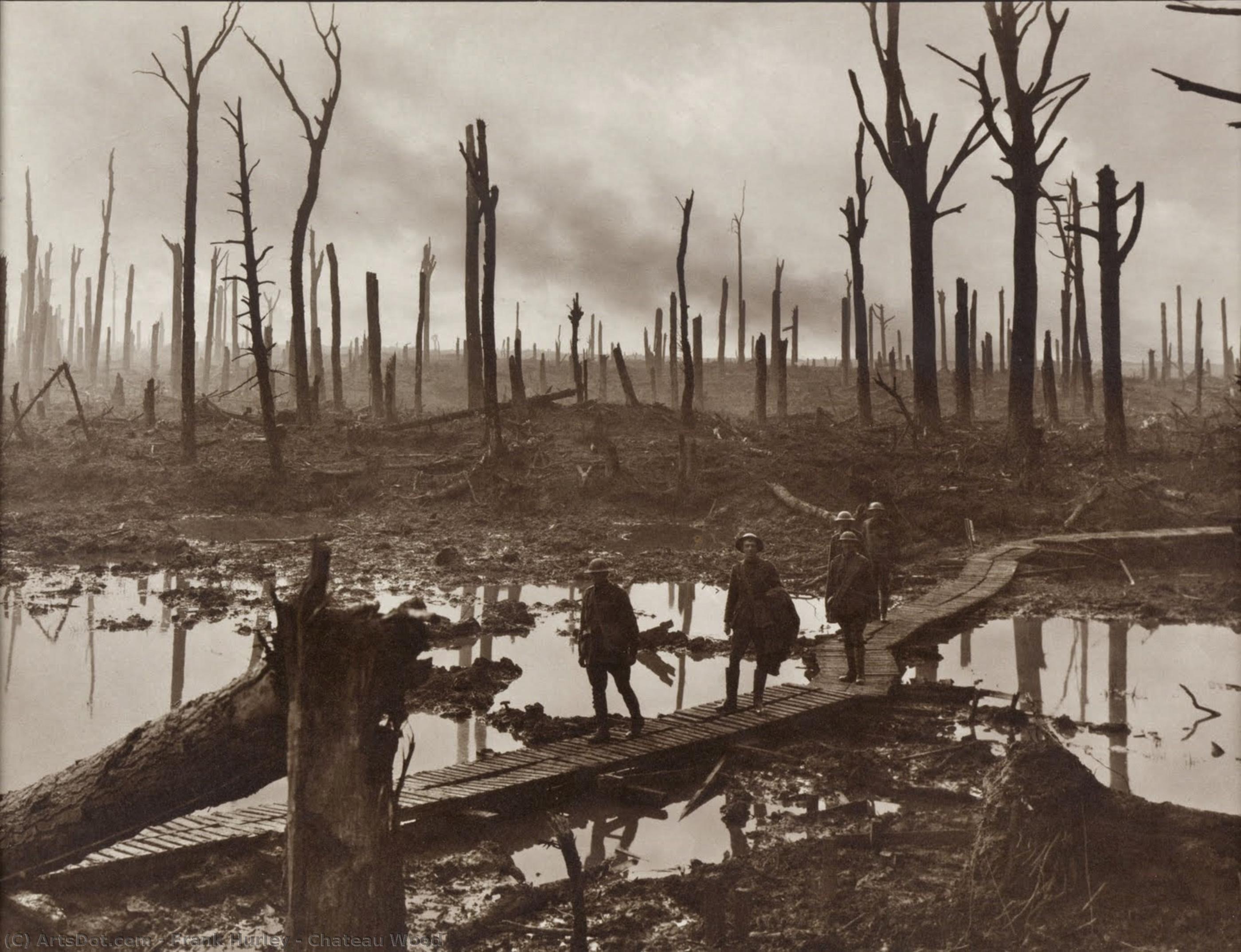 Chateau Wood — Frank Hurley