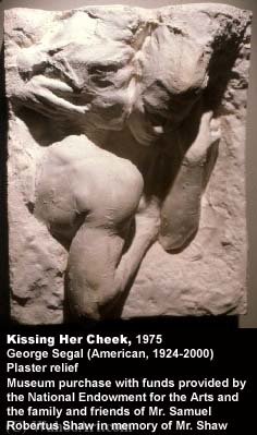 Kissing Her Cheek — George Segal