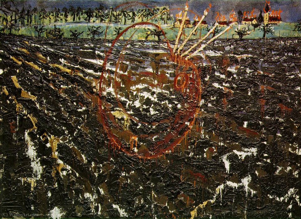 Nero Paints, (290 Kb)_ Oil On Canvas, 220 X (1974) - (300) — Anselm Kiefer