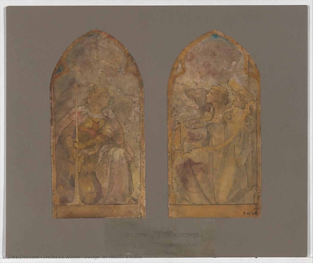 Design For Double Window — Frederick Wilson