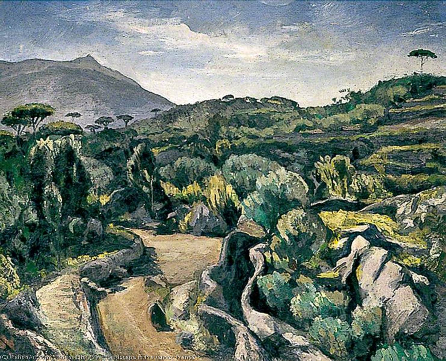 Landscape In Provence, France — Roderik Eliot Fraj