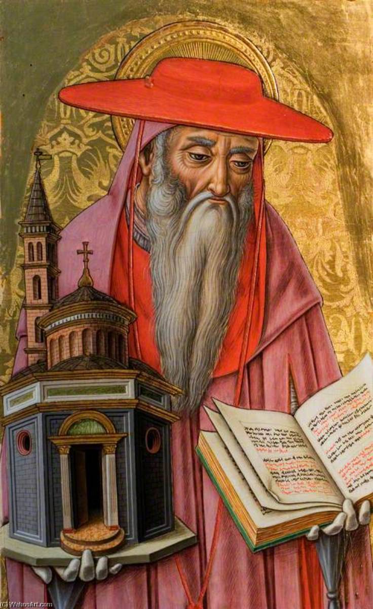 Saint Jerome (panel From An Altarpiece) — Vittore Crivelli