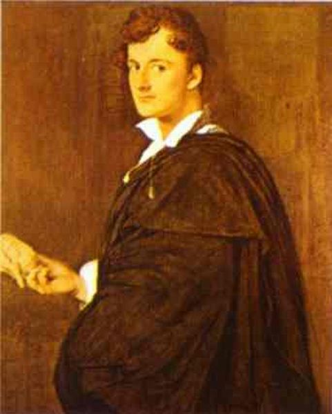 Portrait Of Lorenzo Bartolini — Jean-auguste-dominique Ingres