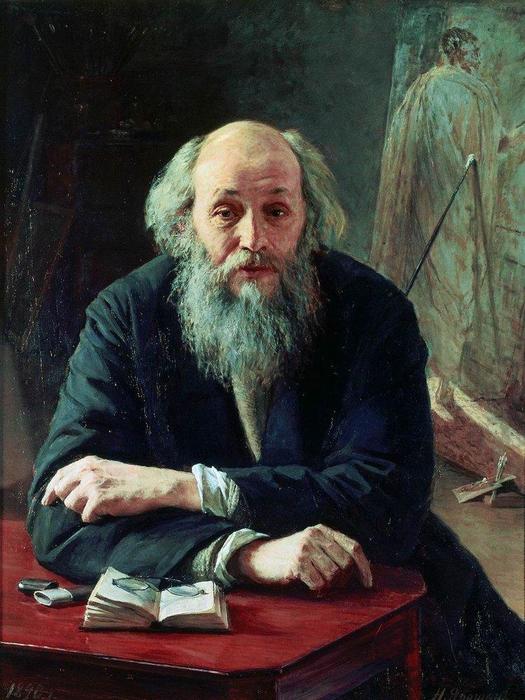 Portrait Of Nikolaj Nikolajewitsch Ge — Mykola Yaroshenko