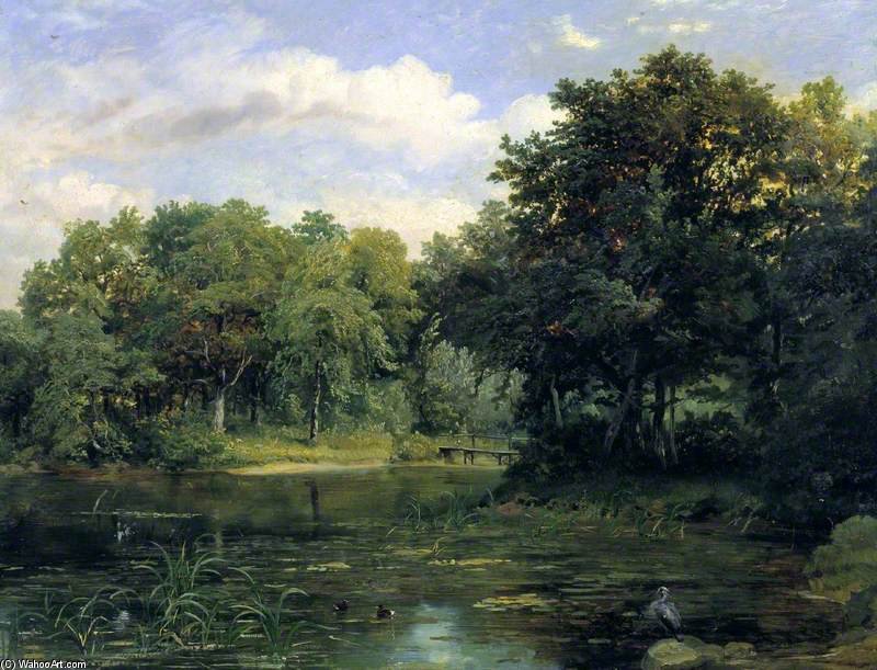 Lake In A Park — Фредерик Ричард Ли