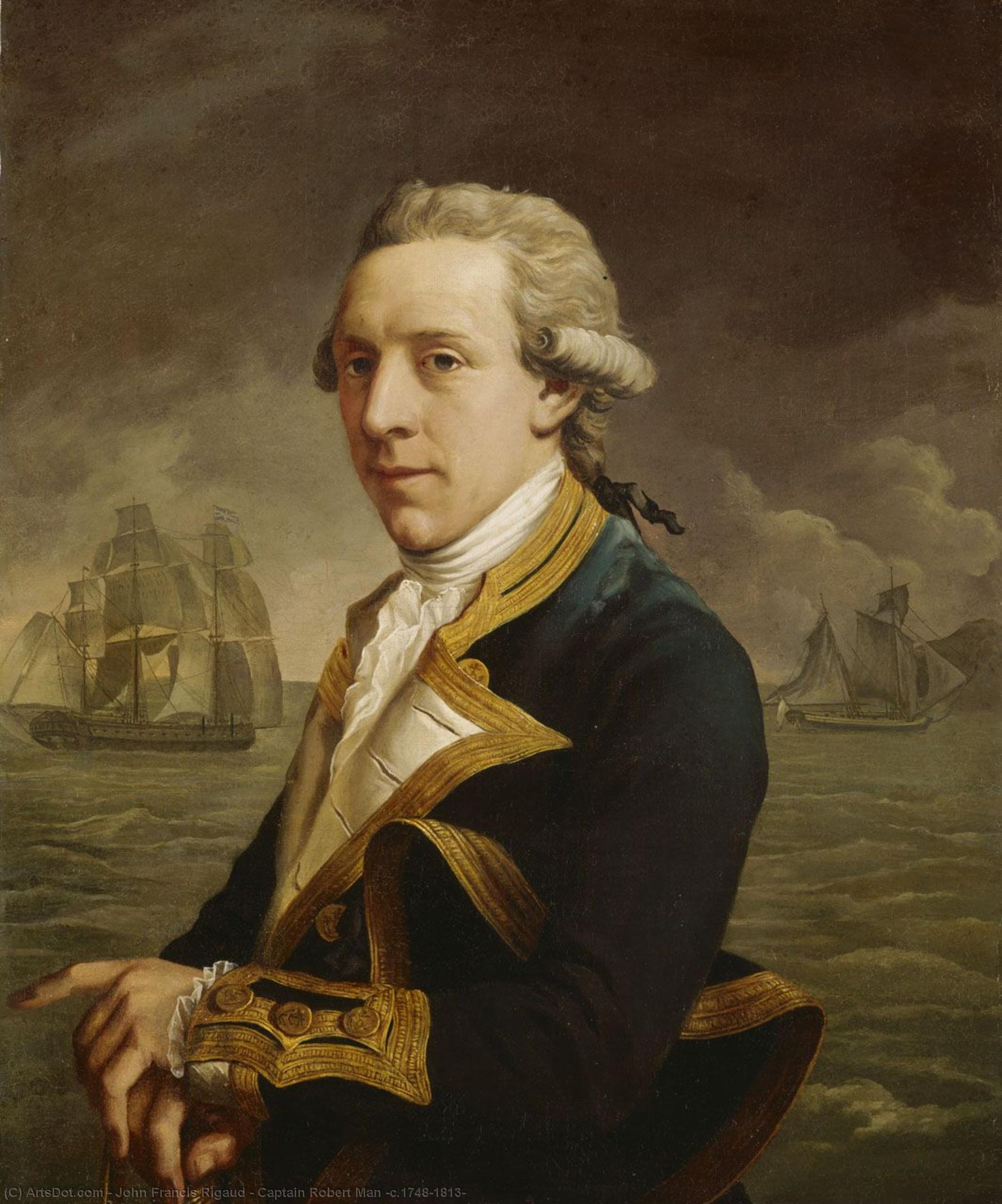 Captain Robert Man (c.1748–1813) — John Francis Rigaud