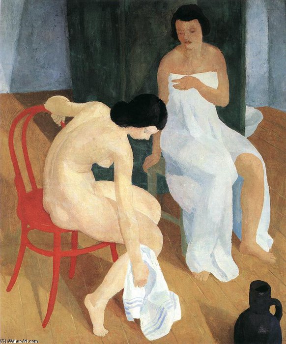 Morning Bath — Károly Patko
