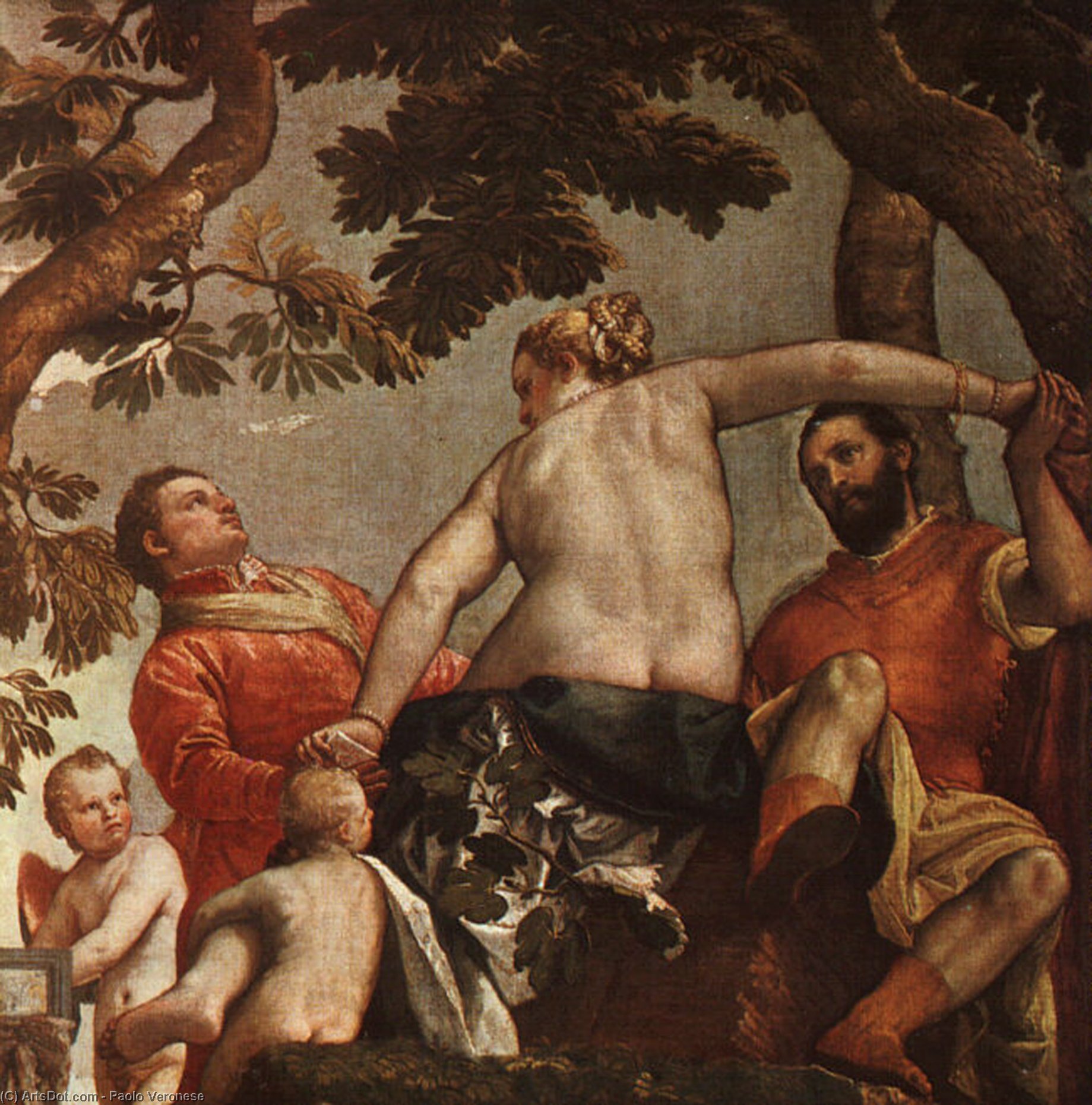 The Allegory Of Love Unfaithfulness — Paolo Veronese