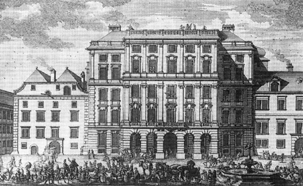 Mehlgrube Vienna Neuer Markt Delsenbach — Johann Adam Delsenbach