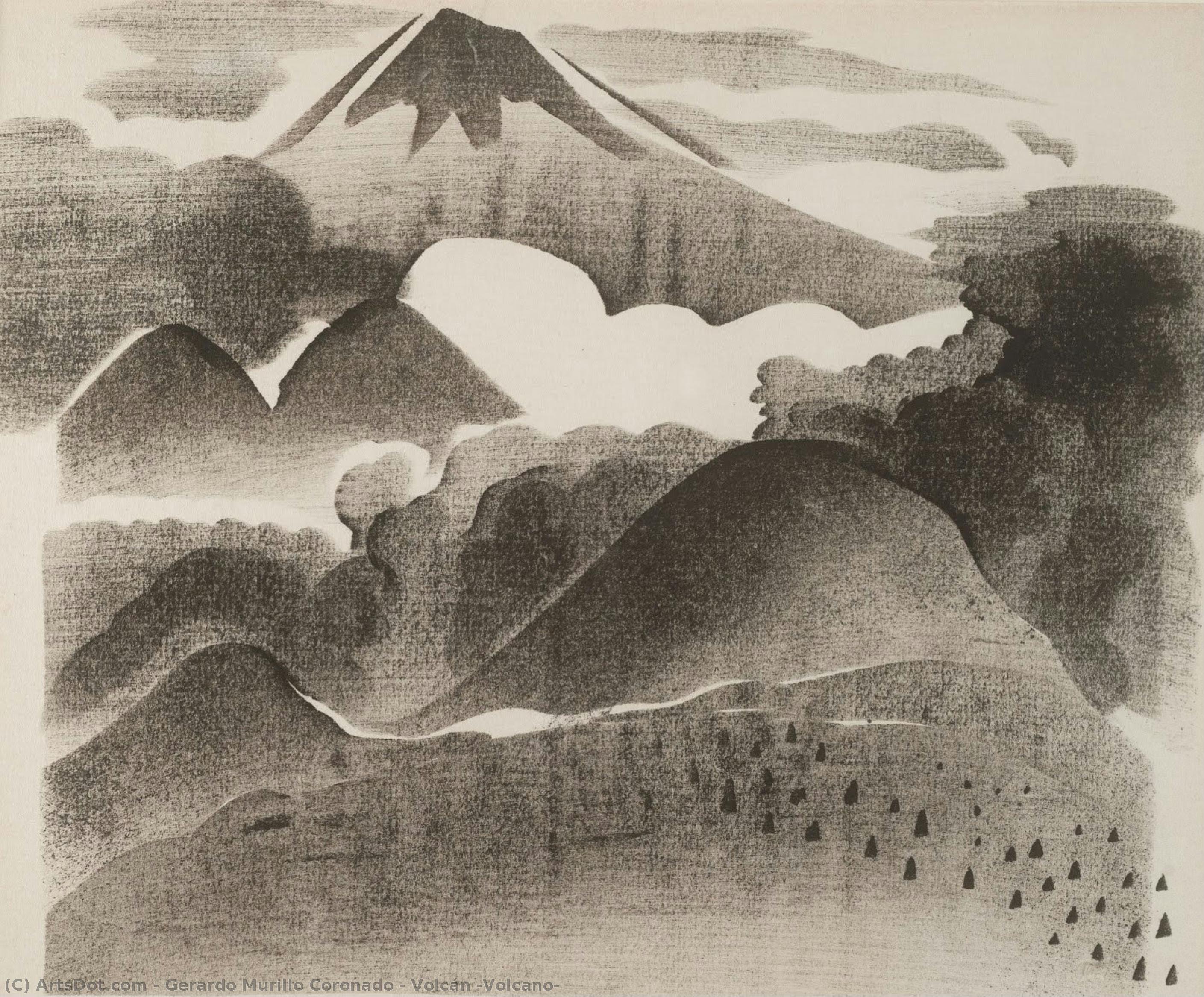 Volcán (volcano) — Gerardo Murillo Coronado