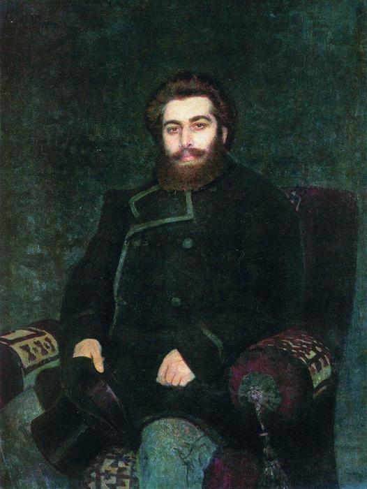 Portrait Of The Artist Arkhip Kuindzhi — Ilya Yefimovich Repin