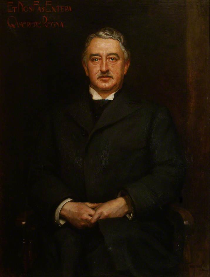 Cecil John Rhodes Et Nos Fas Extera Quaerere Regna — Philip Tennyson Cole