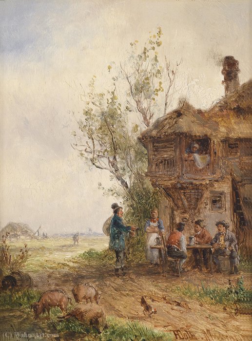 Race In Front Of The Inn — Anton Doll