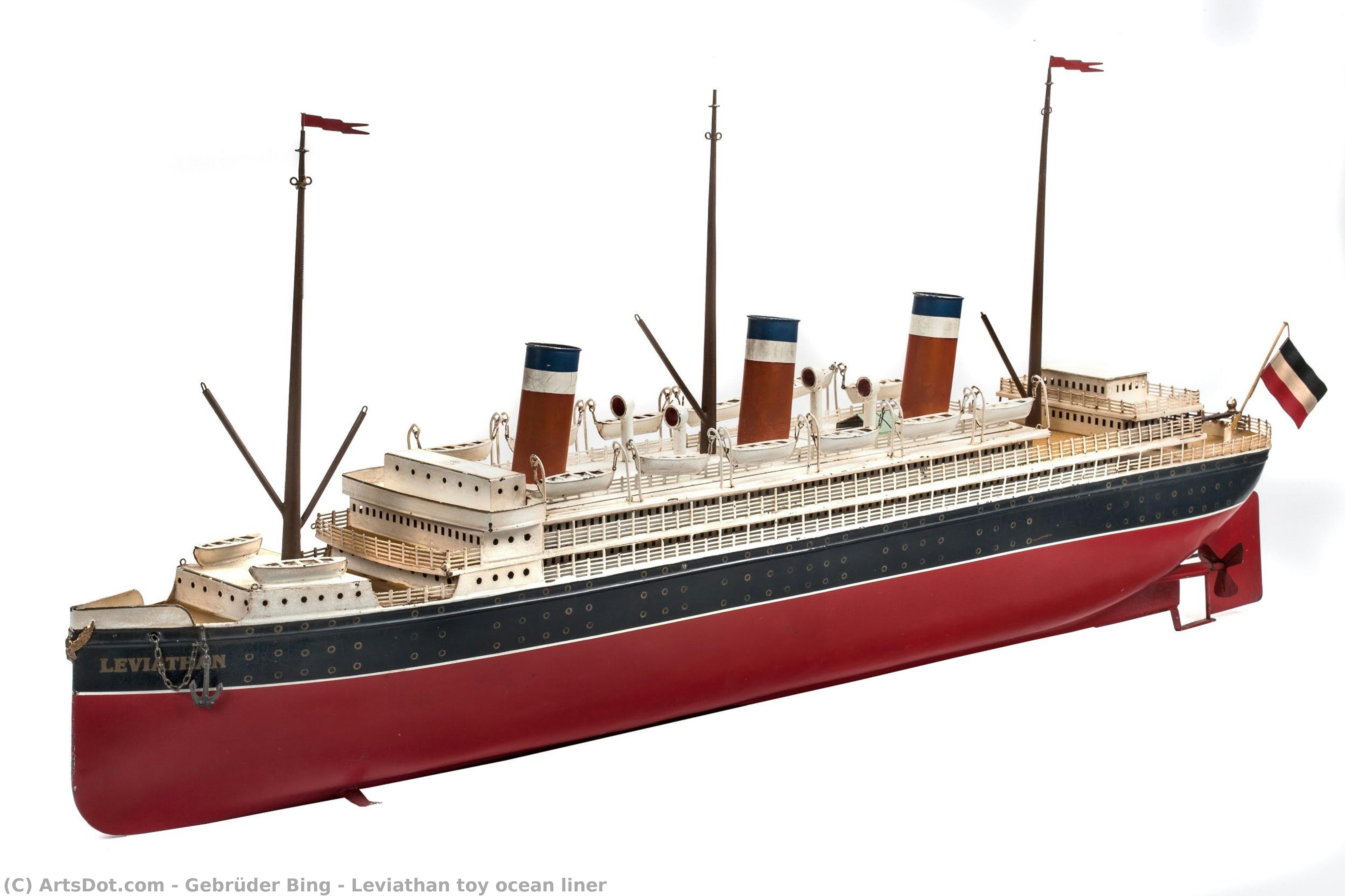 Leviathan Toy Ocean Liner — Gebrüder Bing