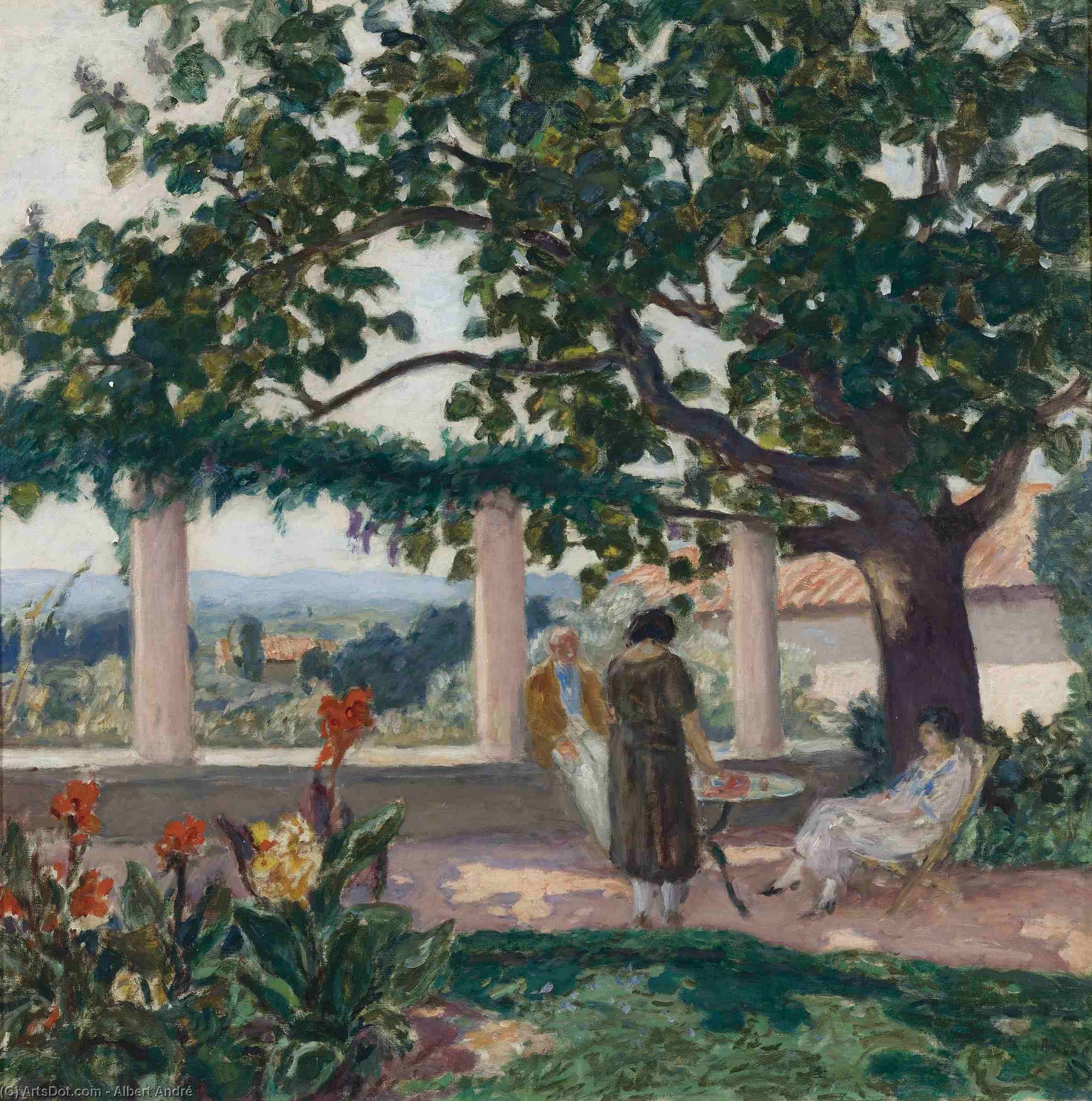 The Terrace At Laudun — Albert André