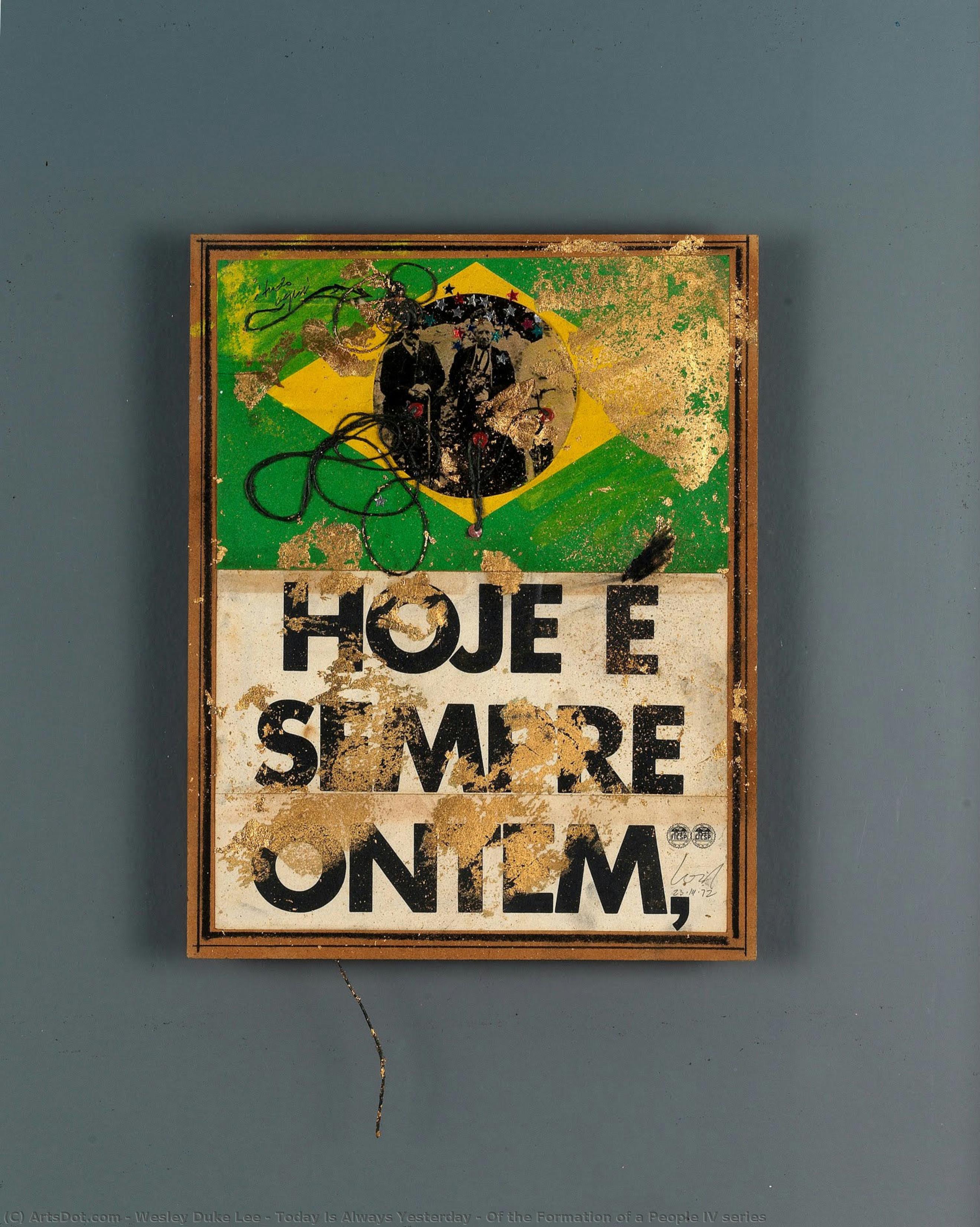 Today Is Always Yesterday | Of The Formation Of A People Iv Series — Wesley Duke Lee