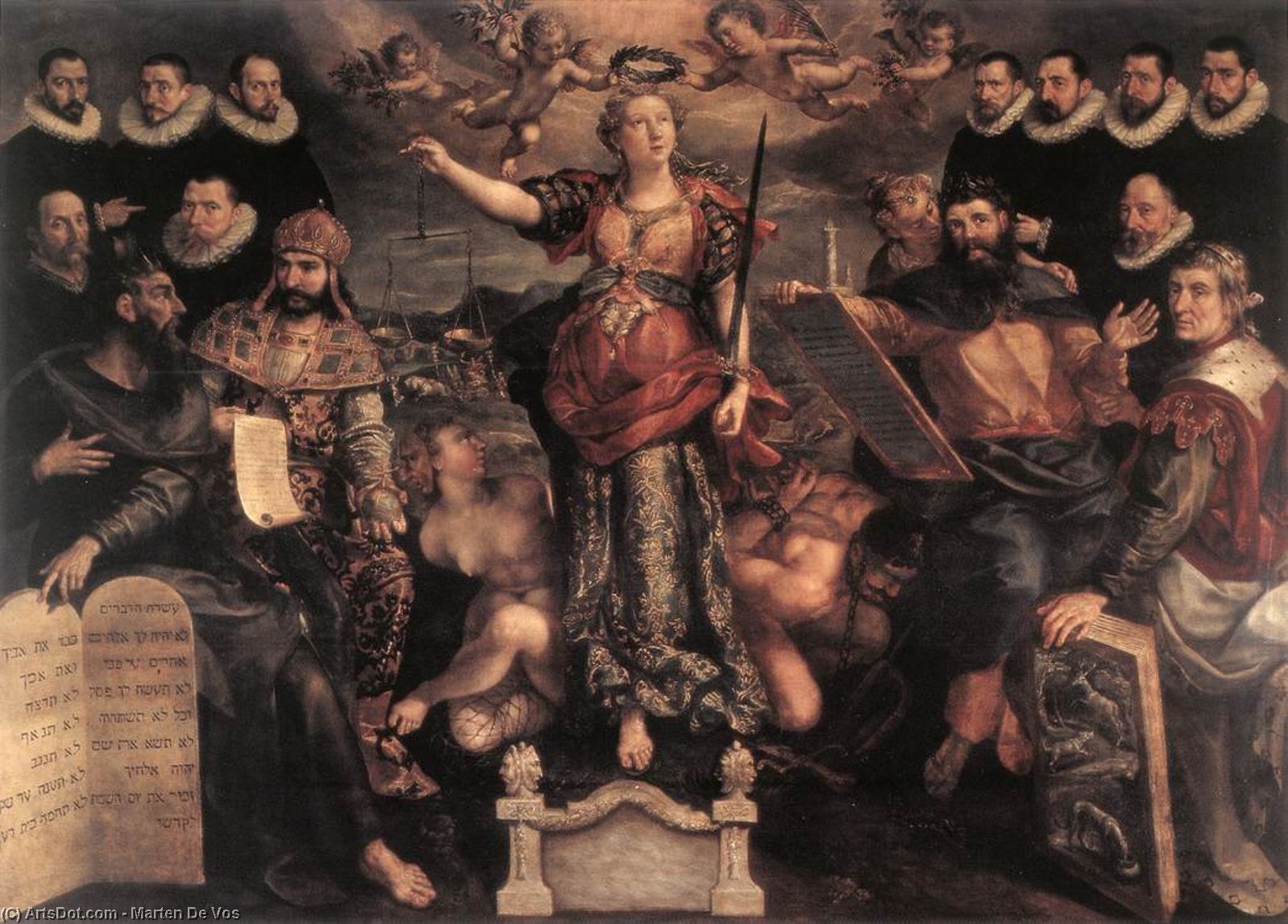 The Tribunal Of The Brabant Mint In Antwerp — Maarten De Vos