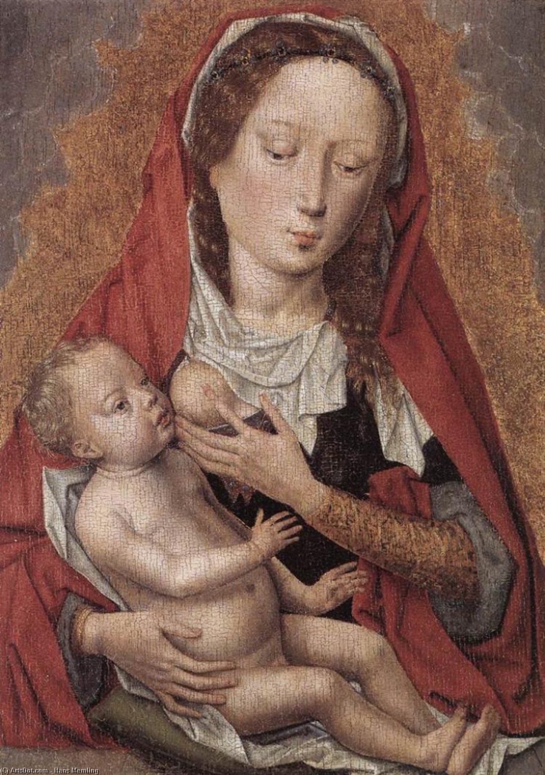 La Virgen Y El Niño — Hans Memling