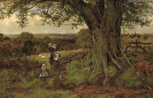 In The Shade Of The Beech — Louis Bosworth Hurt
