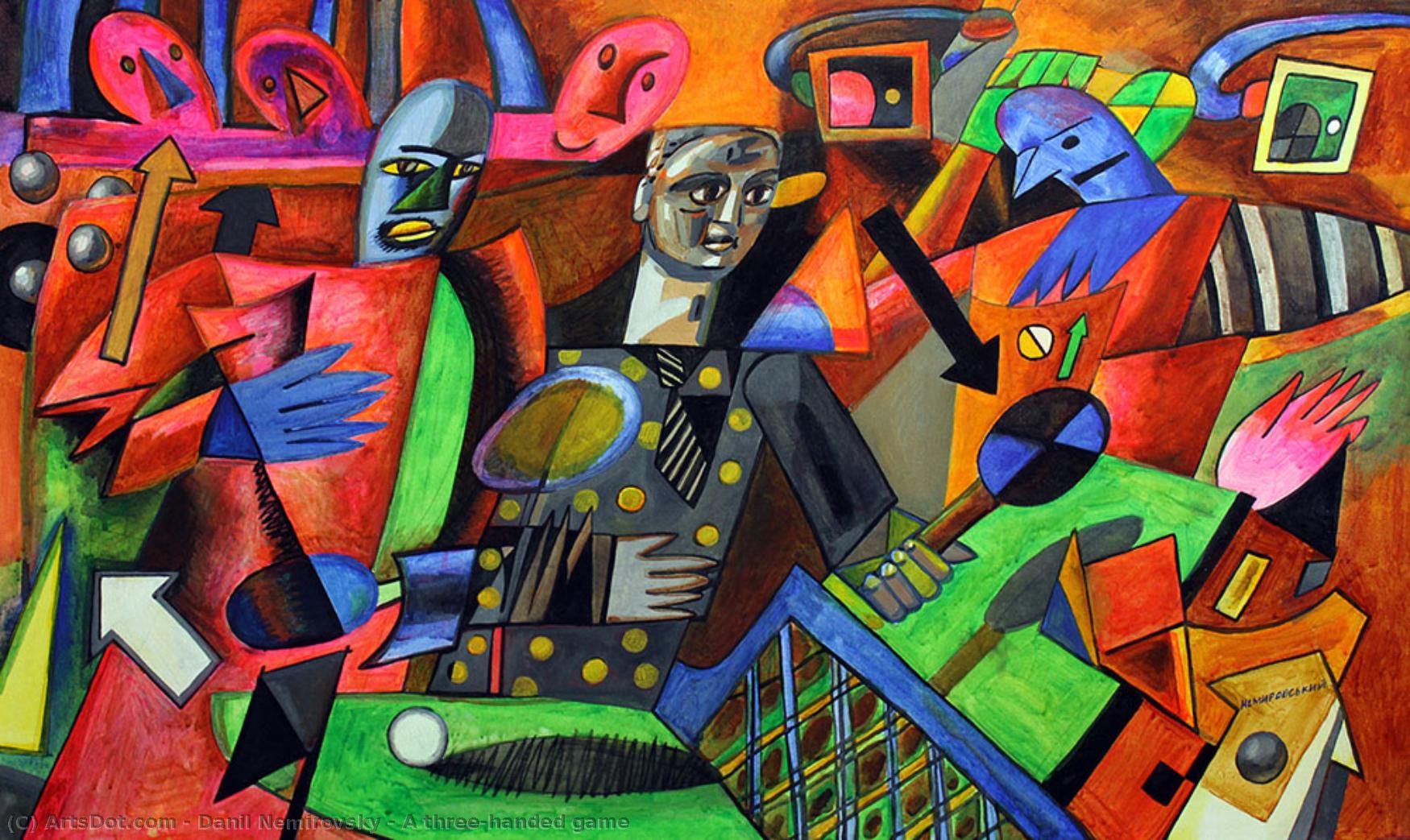 A Three-handed Game — Daniil Nemirovsky