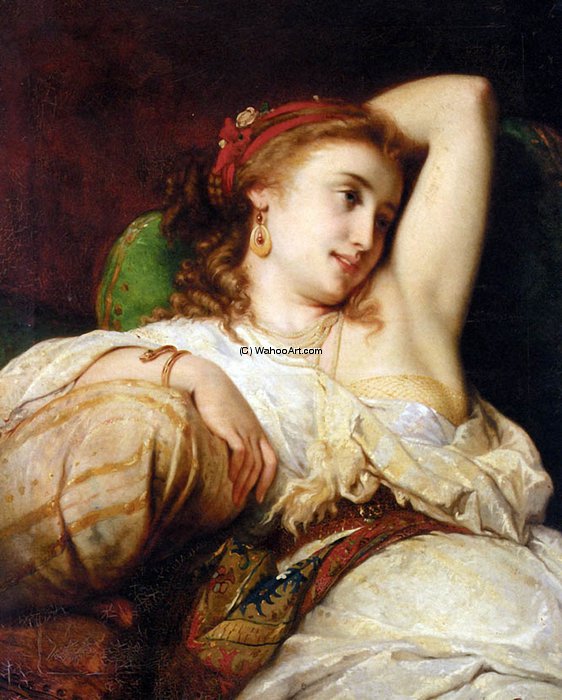 Odalisque — Pierre Olivier Joseph Coomans