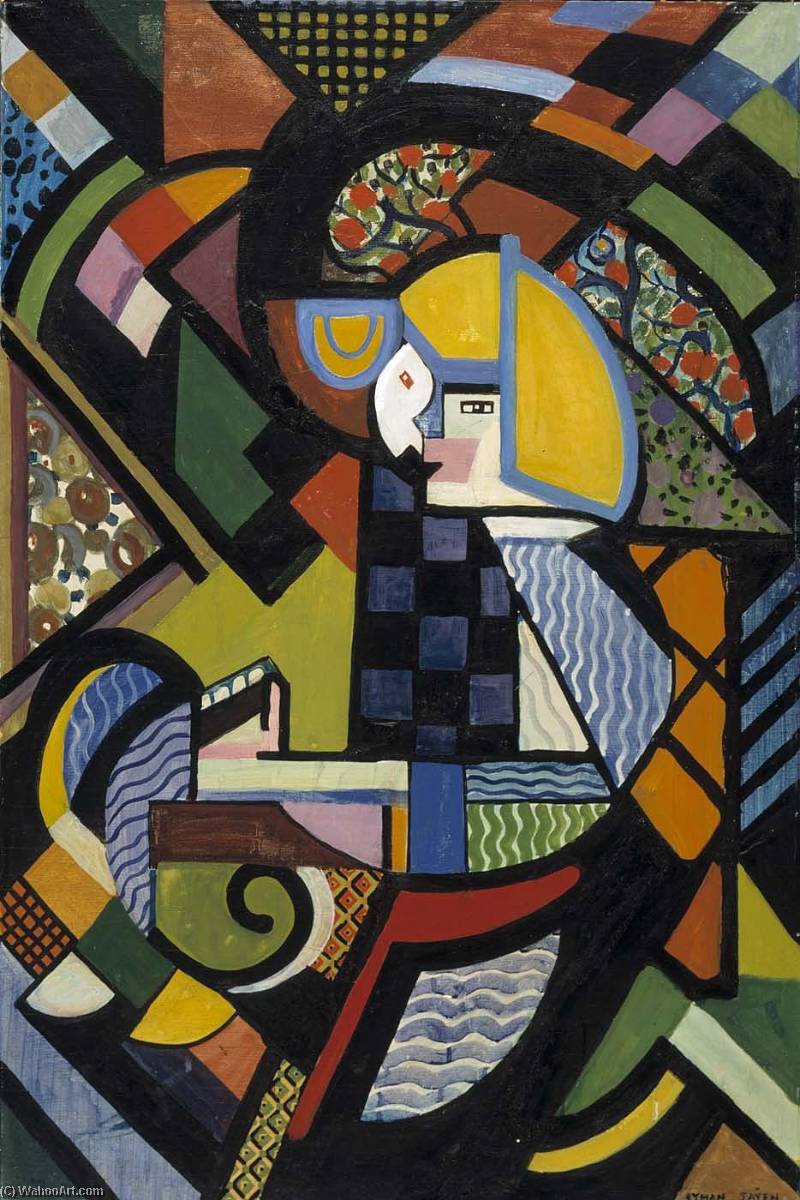 Daughter In A Rocker — Henry Lyman Saÿen