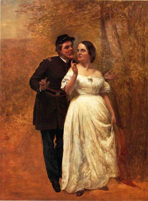 Courting — John George Brown