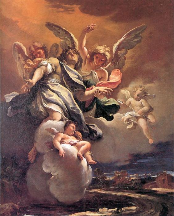 Apotheosis Of St Sebastian — Sebastiano Ricci