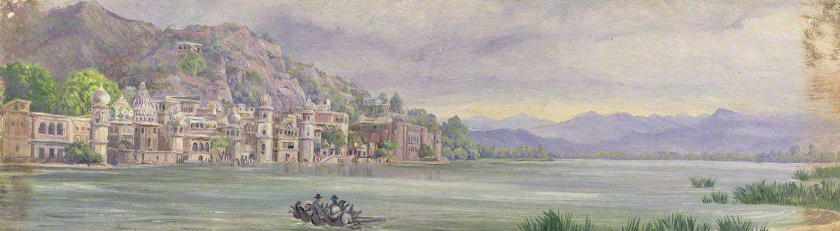 'hurdwar. India. May 1878' — Marianne North