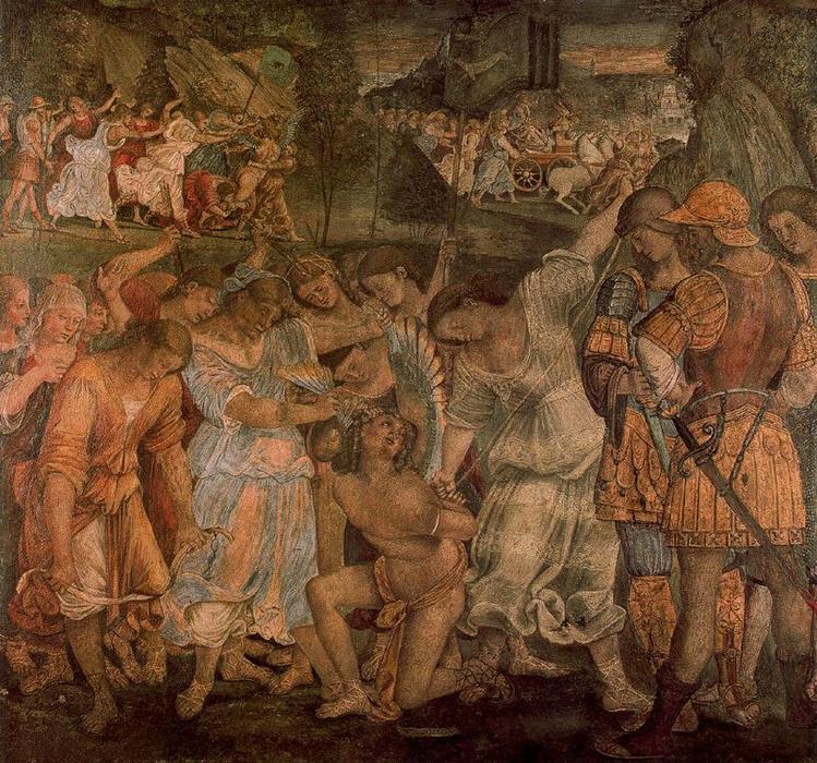 The Triumph Of Chastity. Love Disarmed And Bound — Luca Signorelli