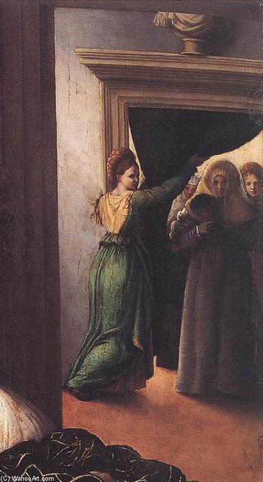 Portrait Of A Woman (detail) — Giulio Romano