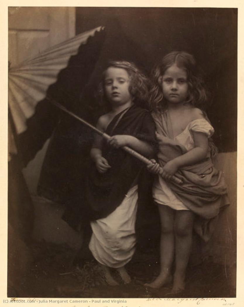 Paul And Virginia — Julia Margaret Cameron