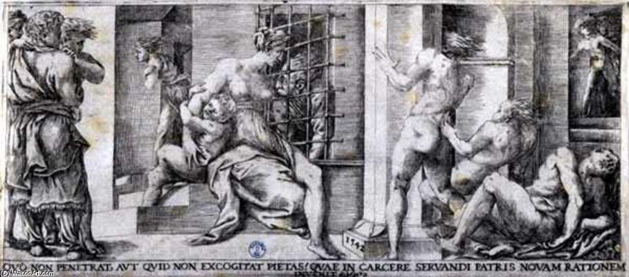 Roman Charity — Giulio Bonasone