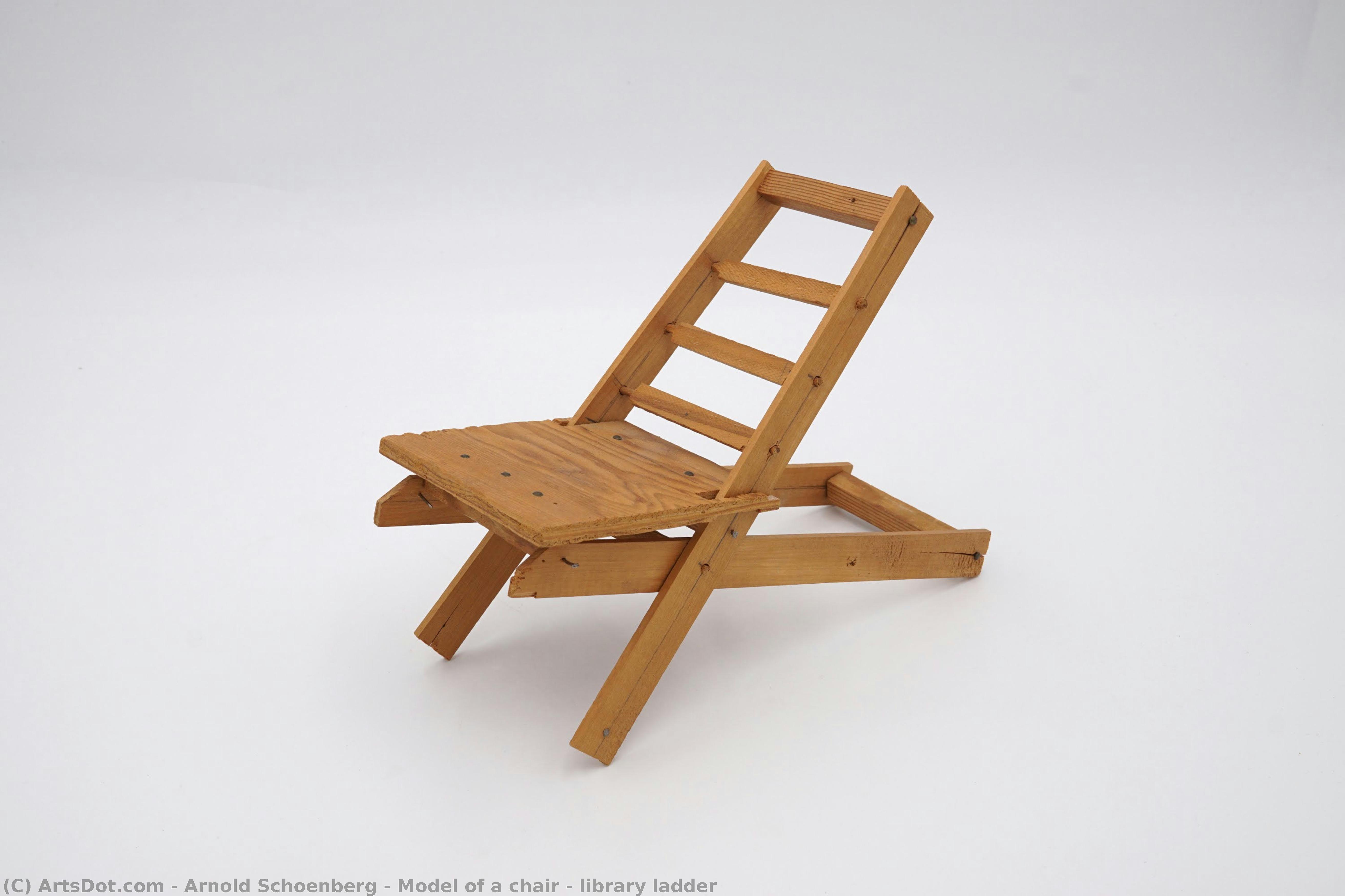 Model Of A Chair / Library Ladder — Arnold Schoenberg