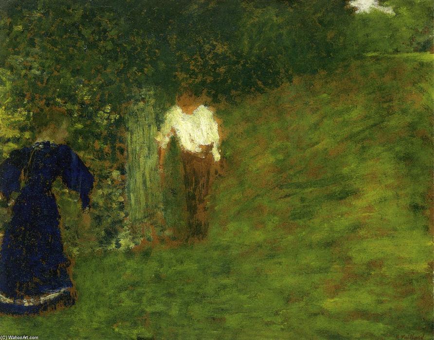 Man And Woman Beneath A Tree — Jean-édouard Vuillard