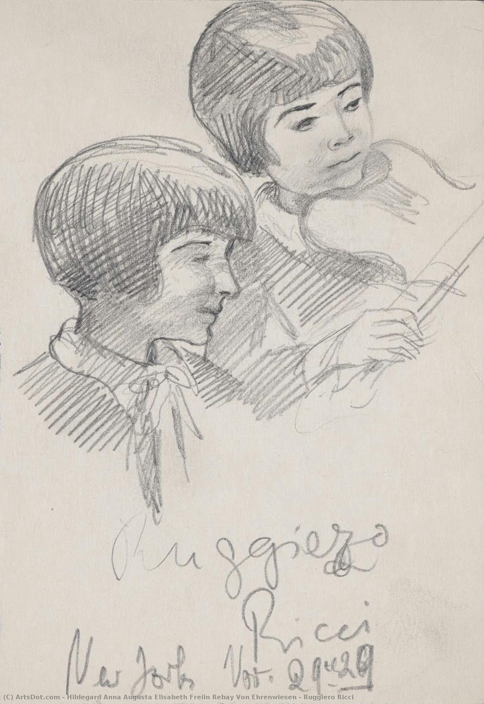 Ruggiero Ricci — Hildegard Anna Augusta Elisabeth Freiin Rebay Von Ehrenwiesen