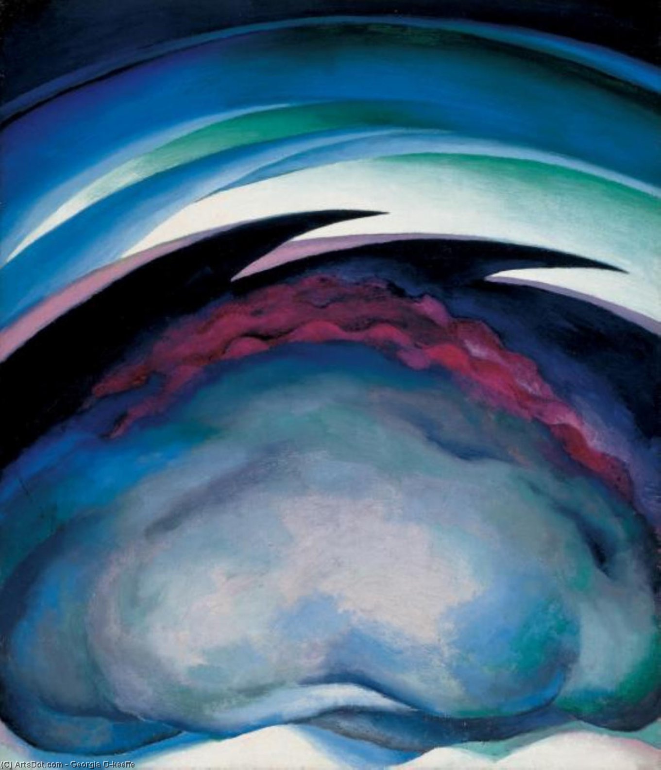 From The Plains — Georgia O'keeffe