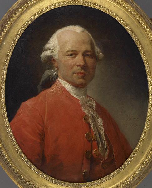 Portrait Du Peintre Jean Pierre Houel — François André Vincent