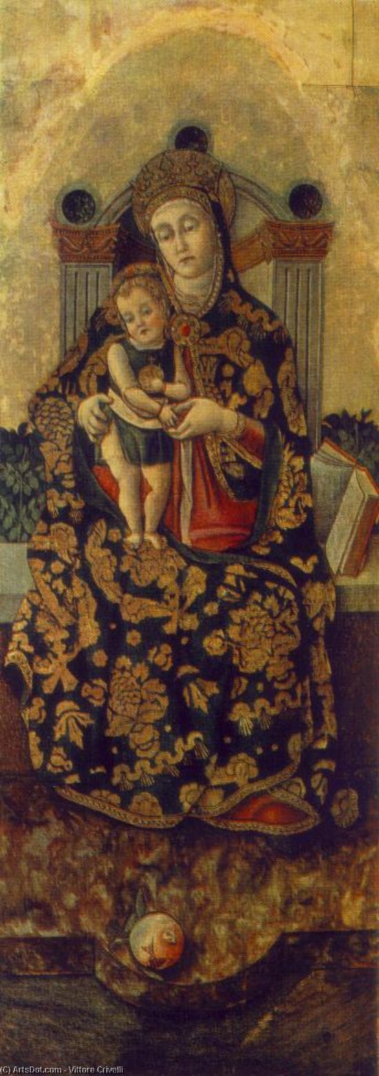 Madonna With The Child — Vittore Crivelli