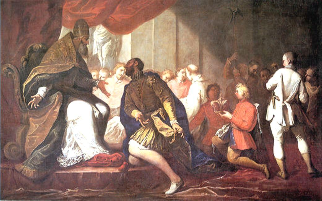 Paul Iii Appointing His Son Pier Luigi To Duke Of Piacenza And Parma — Sebastiano Ricci
