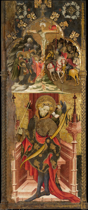 Calvary And Saint Sebastian — Joan Mates