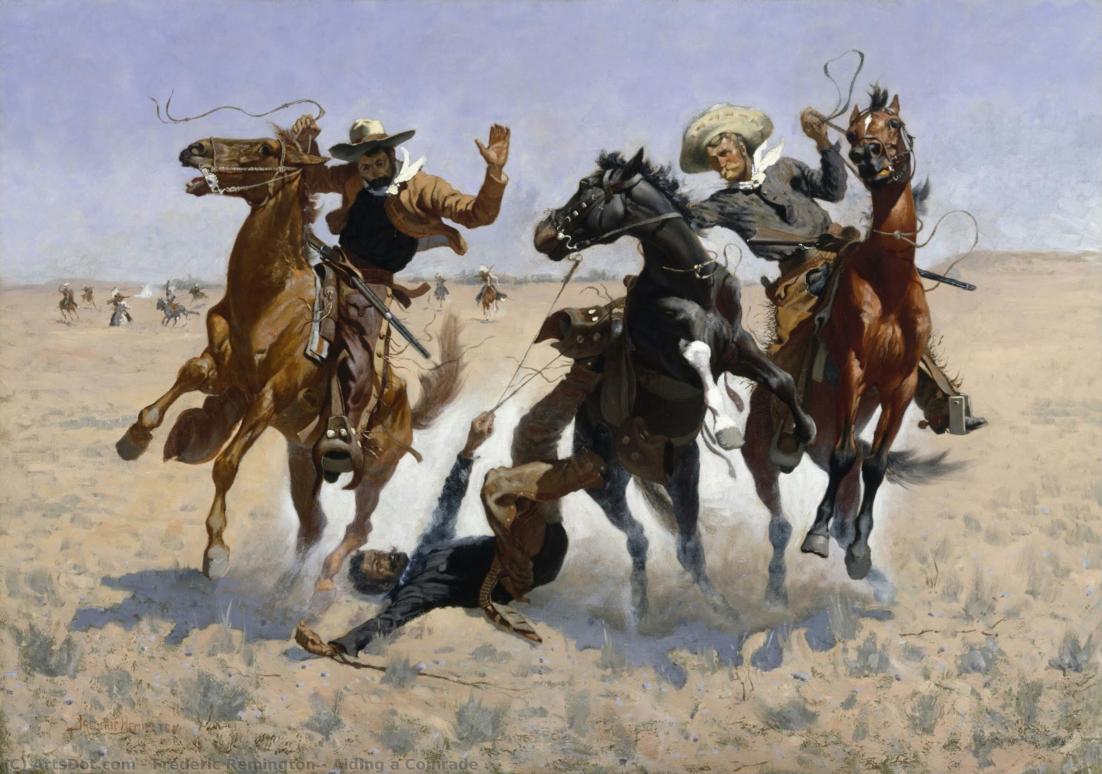 Aiding A Comrade — Фредерик Ремер