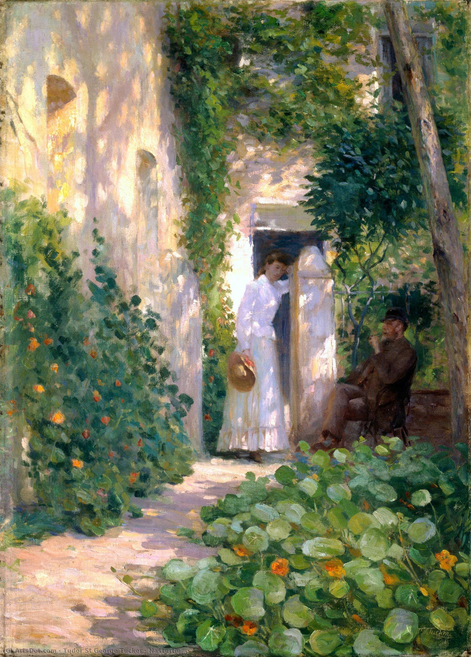 Nasturtiums — Tudor St George Tucker