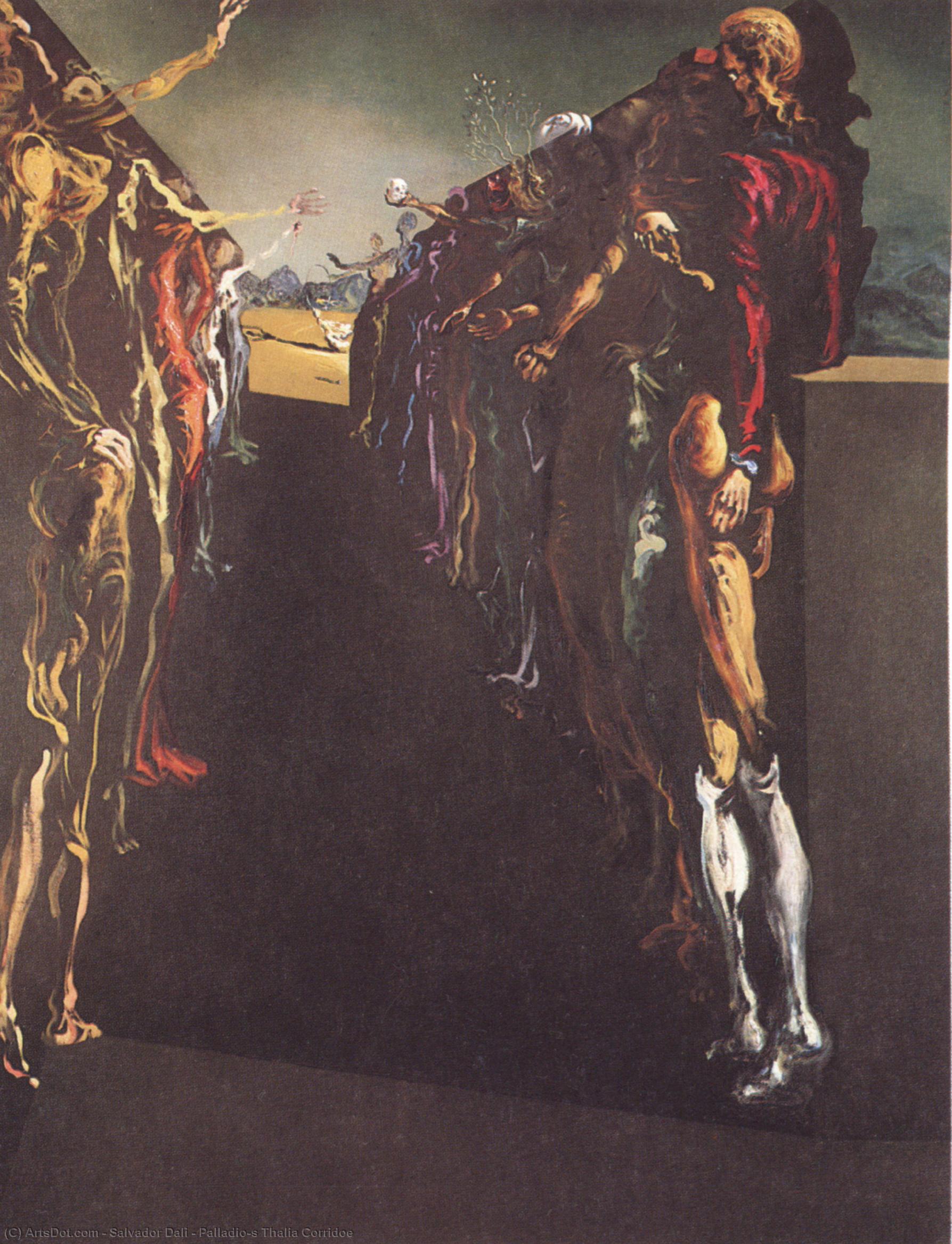 Palladio's Thalia Corridoe — Salvador Dalí