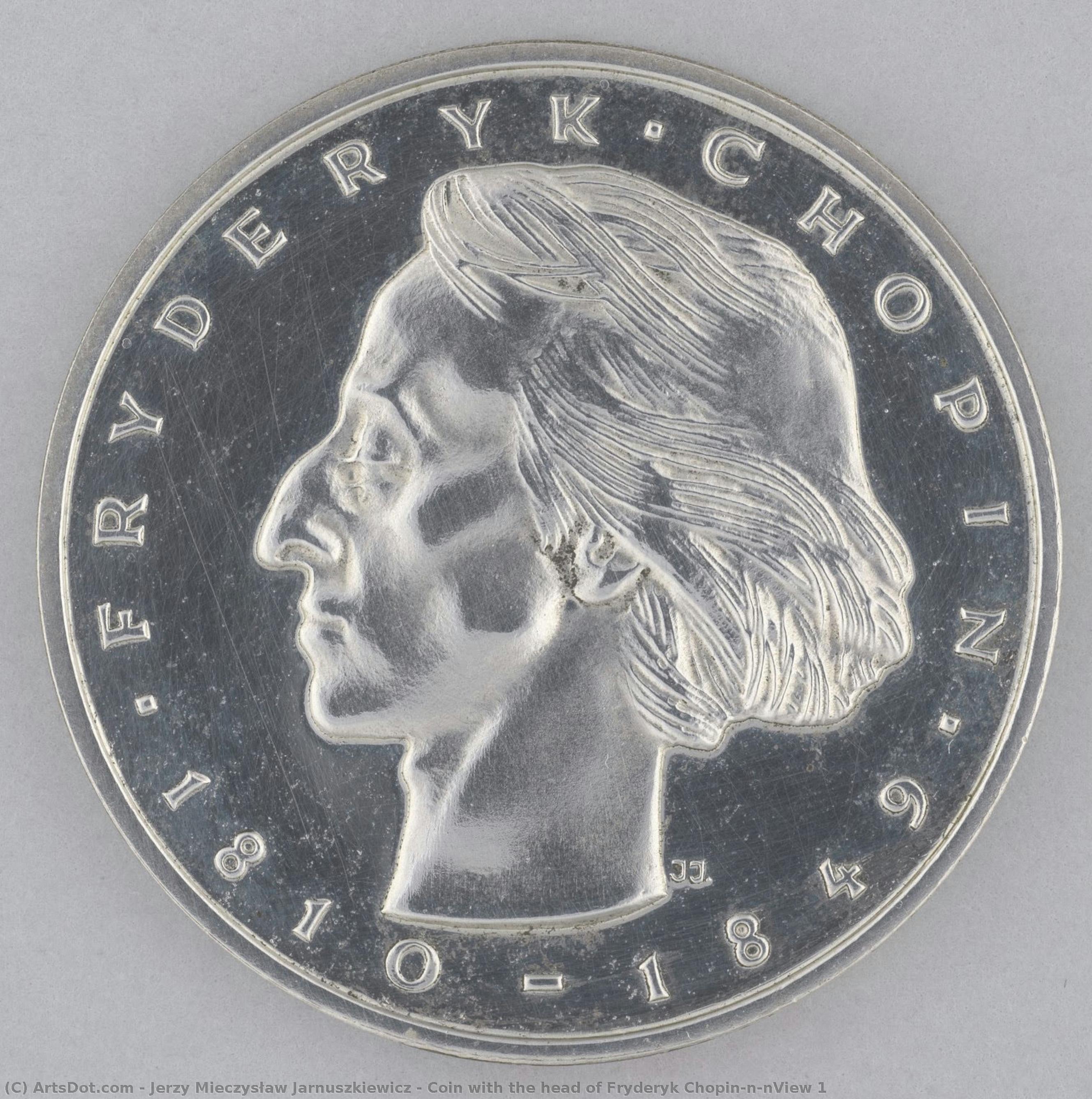 Coin With The Head Of Fryderyk Chopin\n\nview 1 — Jerzy Mieczysław Jarnuszkiewicz