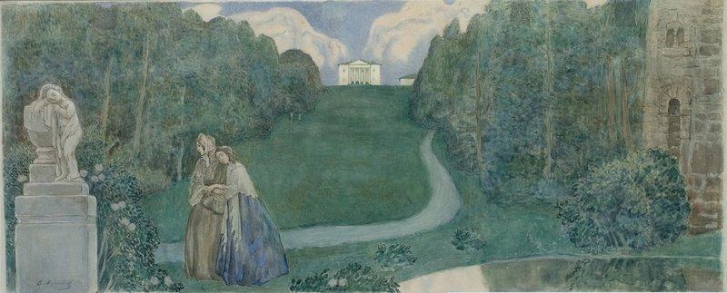The God's Dream — Viktor Elpidiforovich Borisov Musatov